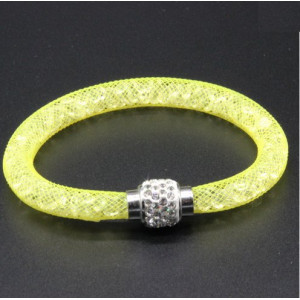 Браслет Stardust Swarovski желтый
