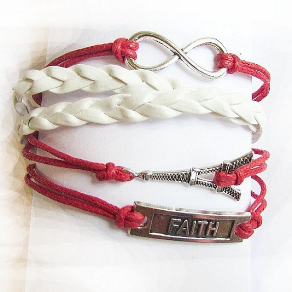 Браслет Faith с Эйфелевой башней