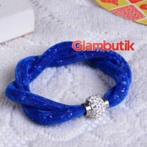 Браслет Stardust двойной синий