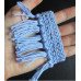 Вязаный браслет ручной работы с кисточками