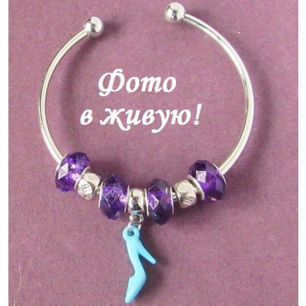 Pandora браслет с туфелькой
