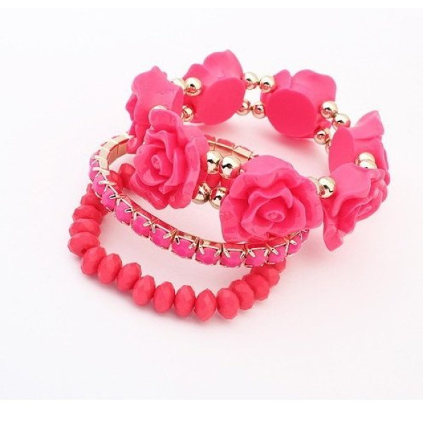 Браслет Mix roses