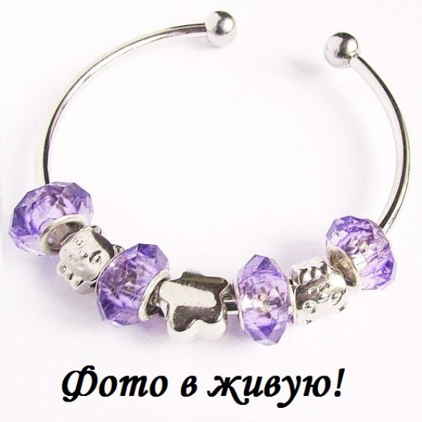 Стиль Pandora браслет Мордочки