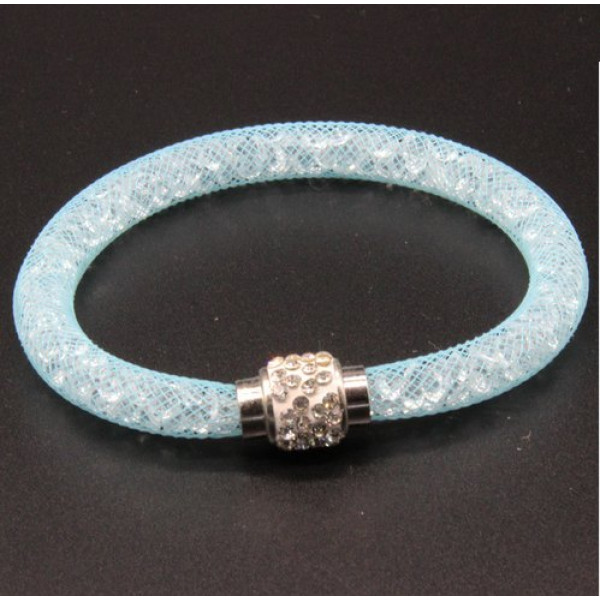 Браслет Stardust Swarovski нежно-голубой