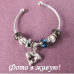 Pandora браслет Дельфины с шариками