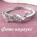 Родиевый браслет Жар-птица