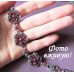Браслет Сульфия бордо