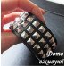 Кожаный браслет Рок-стиль