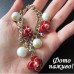 Браслет Красные маки – 4922