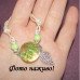 Салатовый браслет Сухоцвет – 5106