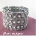 Восточный широкий браслет – 5176