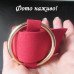 Червоний браслет із пряжкою - 5183
