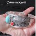 Індійський браслет з бірюзою - 5640