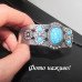 Индийский браслет с бирюзой Шива – 10-856