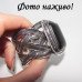 Широкий браслет прямокутний агат – 4352