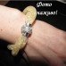 Браслет Stardust двойной желтый – 8221