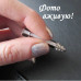 Брошка Олівець у стразах – 4044