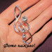 Брошка Скрипковий ключ у стразах – 4973