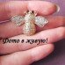 Брошь Романтический жучок