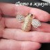 Брошь Романтический жучок