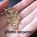 Брошь с лунным камнем Сова Ая