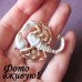 Біла Брошка Скорпіон – 4061