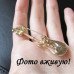 Брошь в стразах Гитара