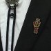 Брошь Рука скелета 