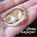 Кругла брошка Сова – 4585