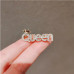 Брошка в стразах королева Queen – 2386
