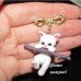 Брошь Котенок на веточке – 10-886