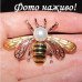 Романтичний стиль брошка Комаха – 10-890