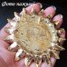 Брошка за мотивами Kirks Folly Соняшник у червоному – 1080