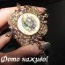 Брошка за мотивами Kirks Folly Камея в стразах – 1594
