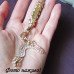 Патриотическая брошь колосок с цепями в стразах – 2281