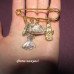 Брошь-булавка с подвесками модница – 2301