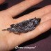Брошь вечерняя в стразах Перо – 2893