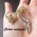 Розкішна брошка Бант – 5108