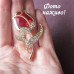 Брошь Цветок розы – 5126