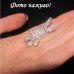 Брошка в стразах Зайчик - 5299