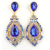 Серьги в стиле Dior Синяя роскошь