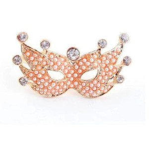 Кольцо Карнавальная маска Betsey Johnson