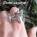 Крупное кольцо Собака Анубис – 4408