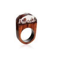 Эксклюзивное кольцо Secret Wood Снег