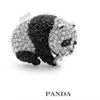 Роскошная панда SWAROVSKI