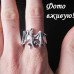 Кольцо Птеродактиль дракон – 4556