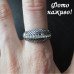 Стильне кільце в стразах Екма – 4696