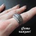 Стильное кольцо в стразах Лайла – 4917