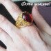 Каблучка Бабки з каменем - 5116