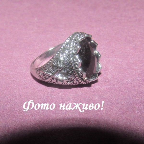 Агатовое кольцо с топорами – 5129